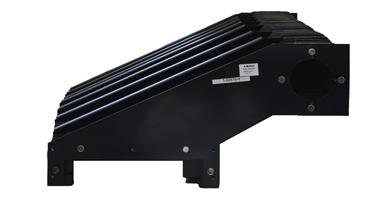 Y AXIS COMBO BELLOWS LMAX=2000 with ALUMINIUM SECTORS