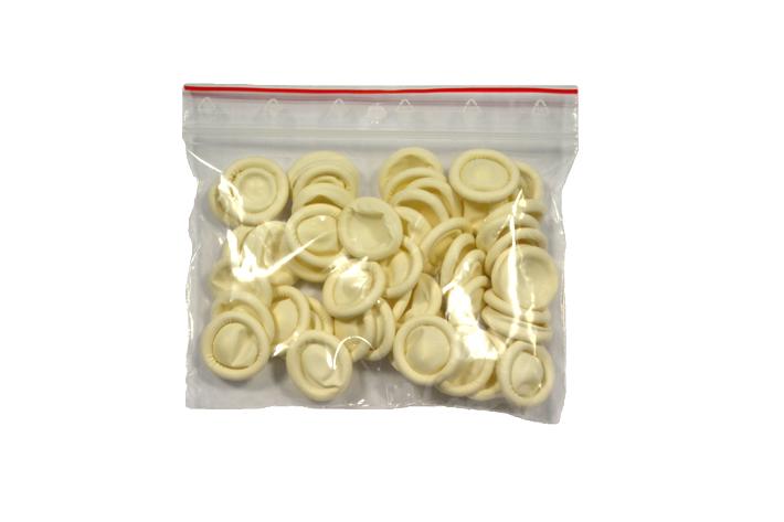 LATEX TIP-PROTECTIONS 100 PCS