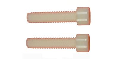 PLASTIC SCREWS FOR BRUSH 2 PCS