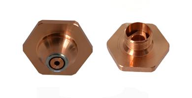 DOUBLE NOZZLE SS Ø 4.0 HARD CHROME on the tip