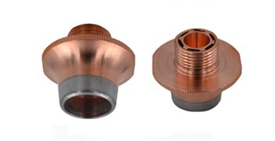 DOUBLE NOZZLE Ø10 C HARD-CHRO ON THE TIP