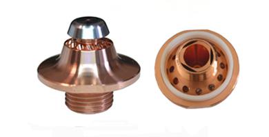 FIBER DOUBLE NOZZLE Ø 1.5 FE W/COLLAR